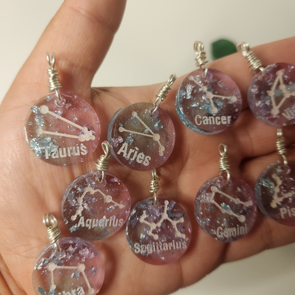 Custom Handmade Zodiac Charms - Picture 4 of 5